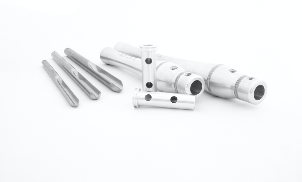 Quality Mahoney wood lathe turning tool set.