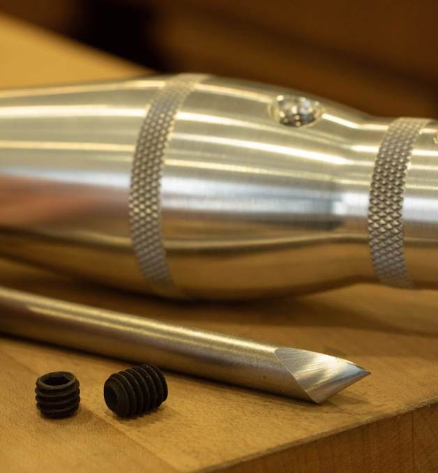 Detail Spindle Gouge Wood Lathe Turning Tool | Carter and Son Toolworks